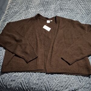 Gap Buttonless Cardigan Sz XL NWT